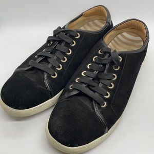 Vionic Brinley Black Suede Sneaker 10